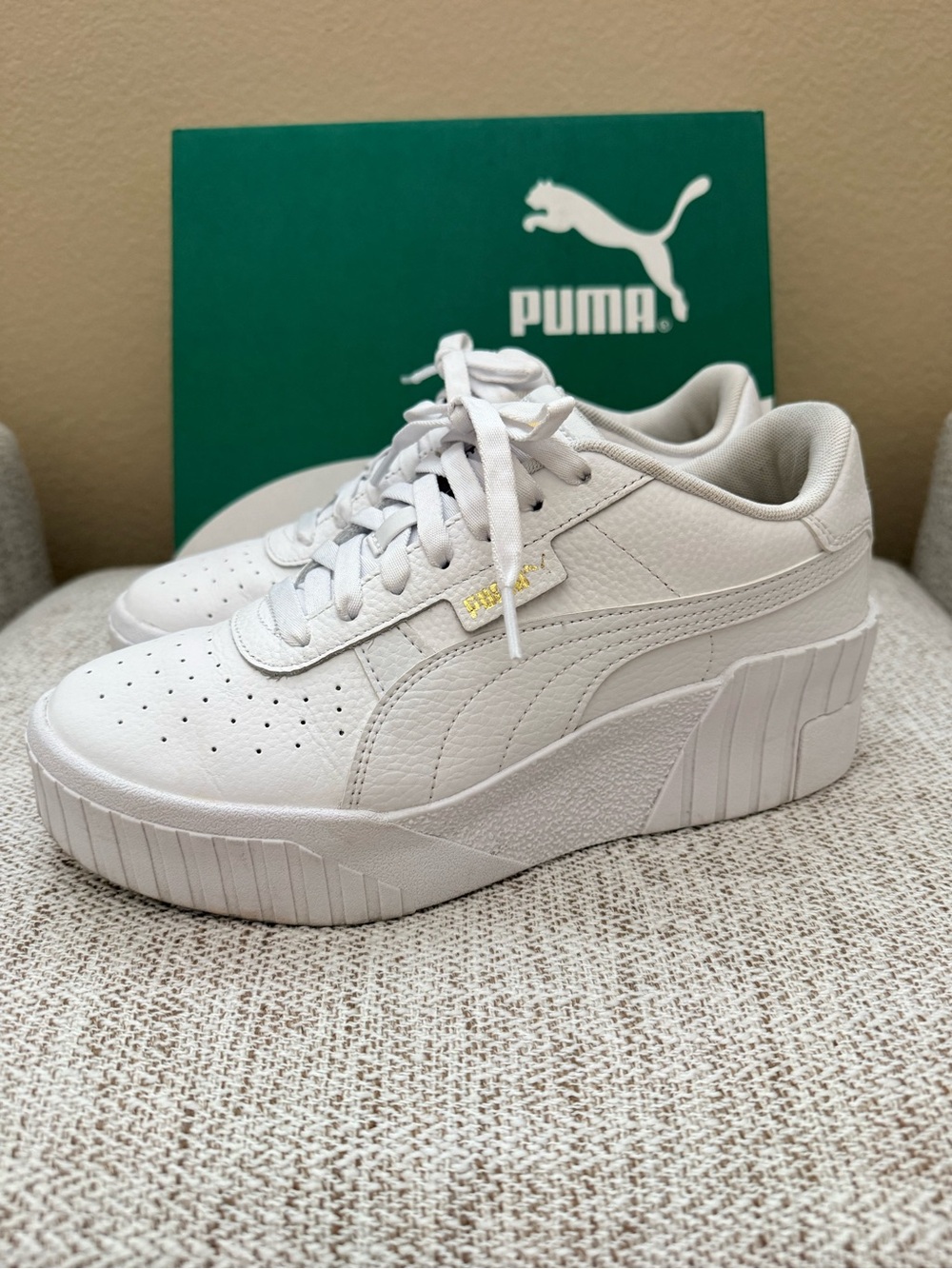 Puma Women’s Cali Wedge Sneaker 8